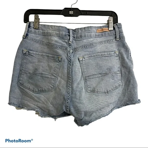 Levis Denizen from Levi’s high rise jean shorts size 29 distressed. - Picture 3 of 7